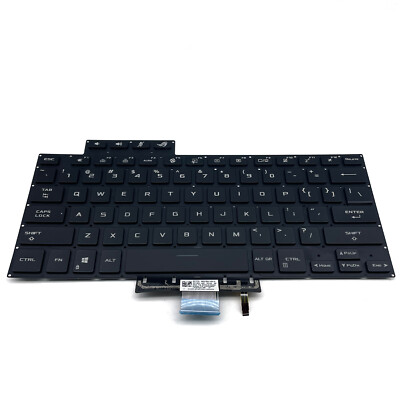New Backlit Keyboard Black For Asus ROG Zephyrus G15 GA503 GA503QR G16 M16 GU603