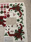 CHRISTMAS HOLIDAY PLAID FABRIC APPLIQUES - BOWS, HOLLY, ORNAMENTS AND TEDDY BEAR — photo 5