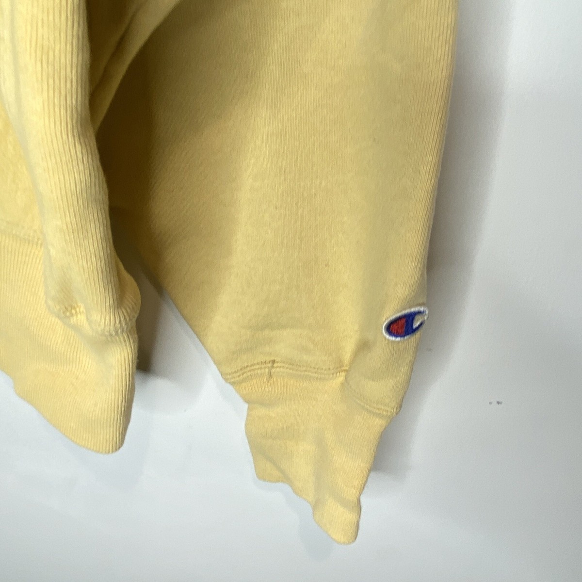 Vintage Champion Reverse Weave Minnesota Hockey Sweatshirt Gold