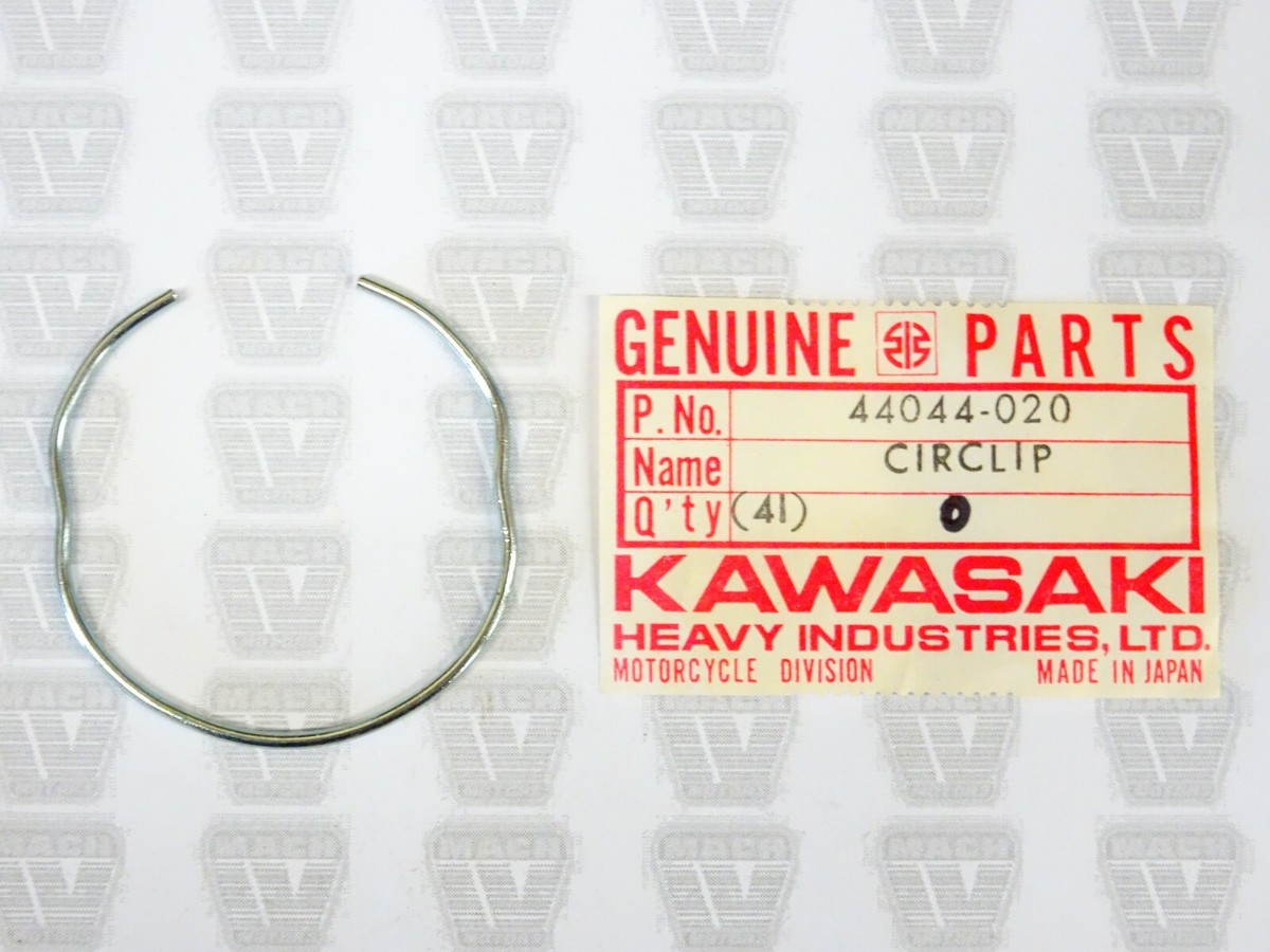 Kawasaki NOS NEW 44044-020 Circlip 45mm AN KD KE KS KX KZ KD125
