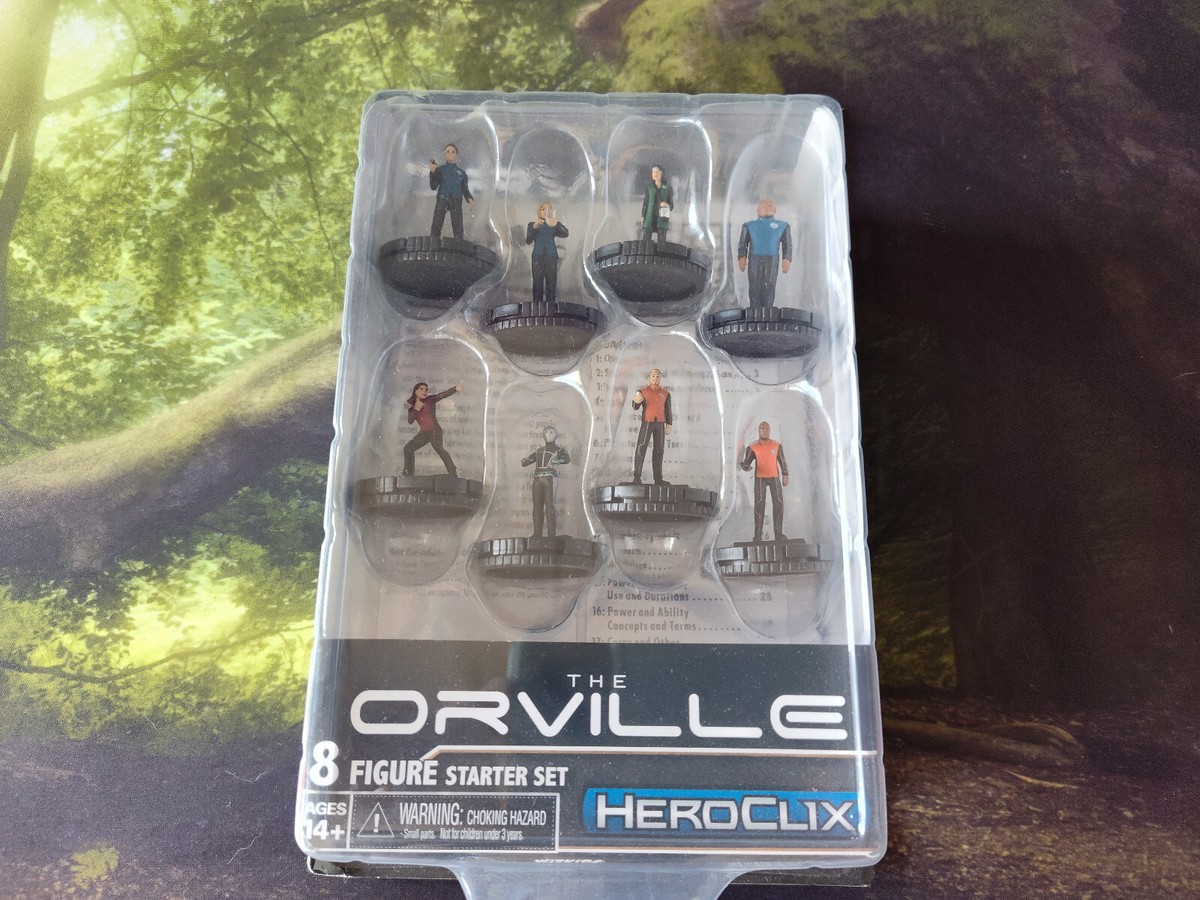 The Orville Heroclix 8-figure Starter Set by WizKids Wzk73601 for