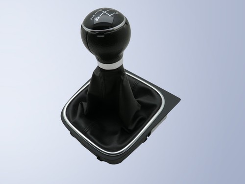 Schaltknauf Schalthebel Schaltgetriebe schwarz 5 Gang VW Golf 6 VI 5K