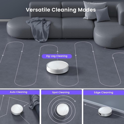 OKP Robot Aspirapolvere con Mop WiFi/App/Alexa K5 Pro Automatic Recharge - Foto 6 di 14