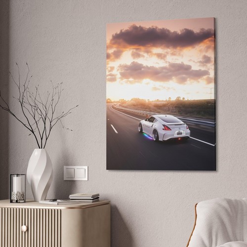 Nissan 370z High Resolution Museum Quality Vertical Canvas Print #041 - Picture 3 of 10