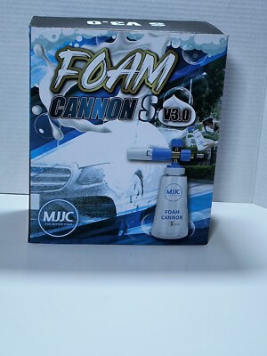 MJJC Premium Combo of Foam Cannon S V3.0 with 1/4  Quick Connector and MJJC Foam