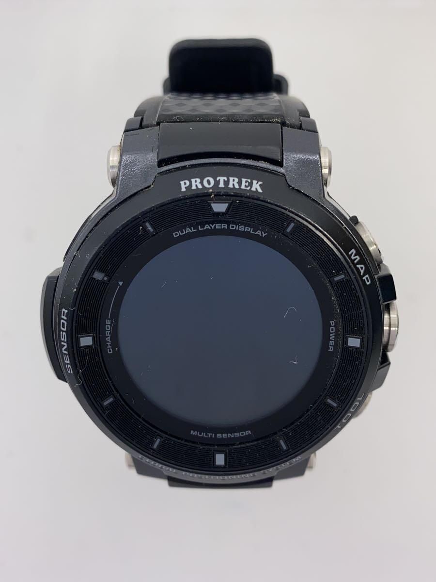 CASIO Men's Smart Outdoor Watch PRO TREK WSD-F30-BK [Black CASIO Men's Smart Outdoor Watch PRO TREK WSD-F30-BK [Black