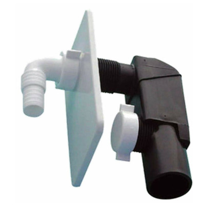 Tubo di scarico doppio per lavatrice - Adattatore di scarico - Adattatore doppio per tubi da 20 a 32 mm - con 3 fascette stringitubo | Leroy Merlin Tubo di scarico doppio per lavatrice - Adattatore di scarico - Adattatore doppio per tubi da 20 a 32 mm - con 3 fascette stringitubo | Leroy Merlin