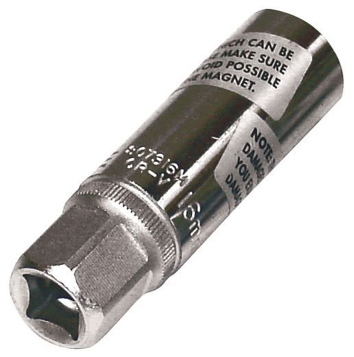 BIKE IT 16MM MAGNETIC SPARK PLUG SOCKET 3/8""