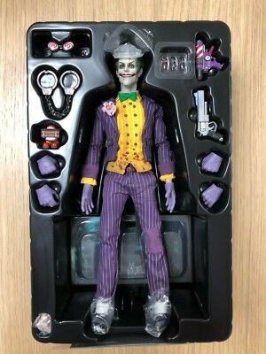 ホットトイズ　1/6　ジョーカー VGM027　バットマン　アーカムアサイラム 1/6 Hot Toys VGM 27 Batman Arkham Asylum Joker 12'' Action Figure
