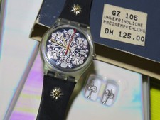 Swatch X-MAS Special del 1987 - Confezione BERGSTRÜSSLI GZ105 - SET COMPLETO