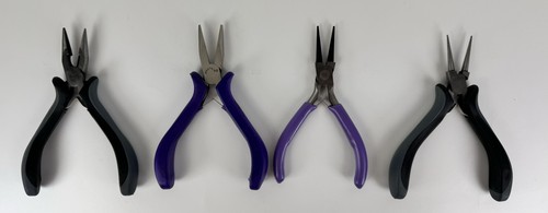 Lot of 4 Needle Nose Pliers 5" Bead Smith ~ Westrim Jewelry, Wire, Crafts, Tool