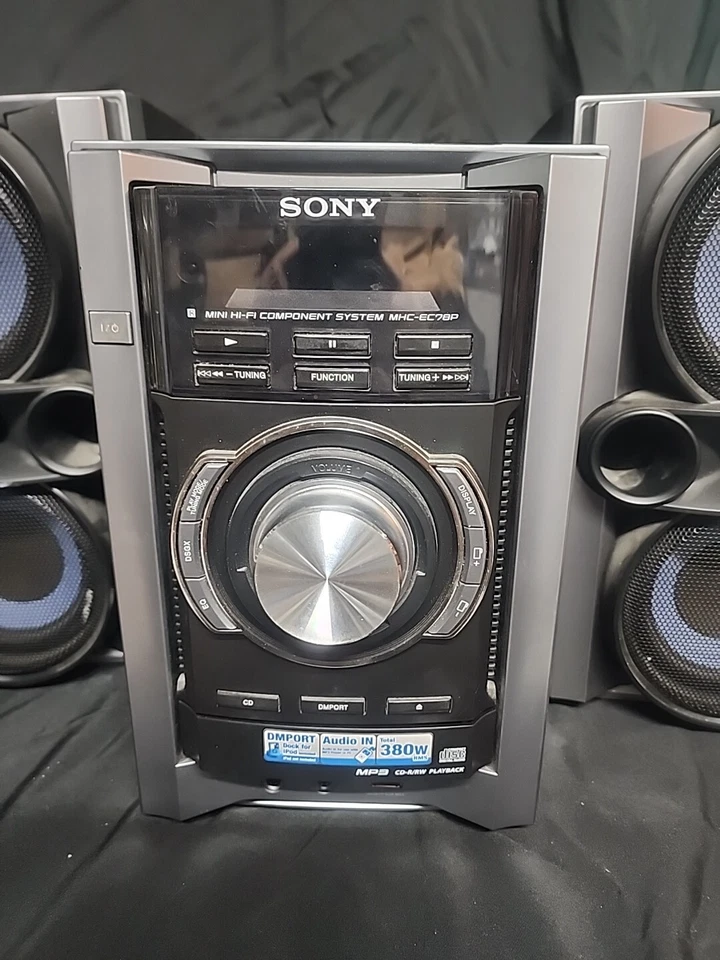 Sony MHC-EC78P Mini Hi-Fi Component System CD Player AM FM Radio STEREO NoRemote - Image 2 of 4