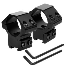 1 Inch Dovetail Scope Rings Set, 2 Pcs Medium Profile Scope Mounts with 2 Hex...