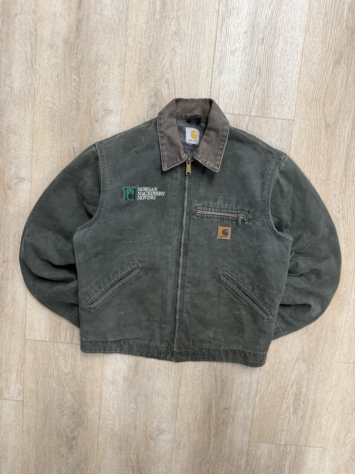 Vintage Carhartt J97 MOS Jacket Mens Medium Blanket Lined Detroit Workwear USA