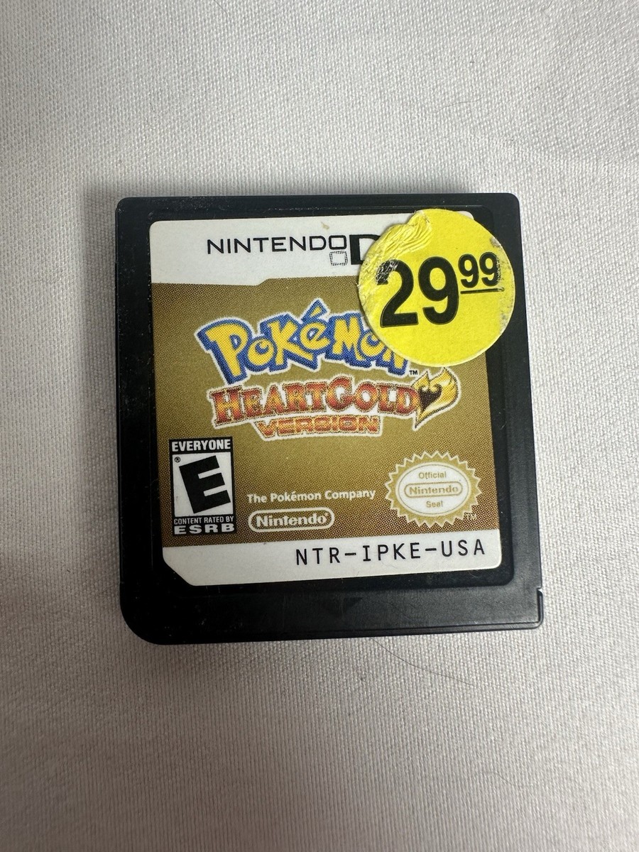 Pokémon HeartGold Version Nintendo DS 2009 Authentic Tested