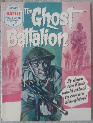 Original 1961 Battle Picture Library Vintage Comic No 5 The Ghost Battalion VGC