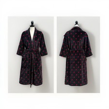 Vintage 1980s Oakton Limited Geometric Print Robe One Size