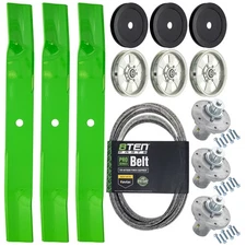 8TEN Deck Rebuild Kit Blade Spindle Belt Idler Kit for Snapper 360Z ZT2561