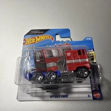 Hot Wheels - Transformers Optimus Prime Screen Time 2026