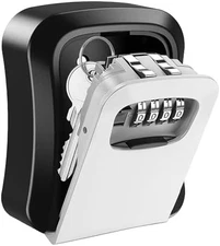 Resettable 4-Digit Combination Lock Key Safe