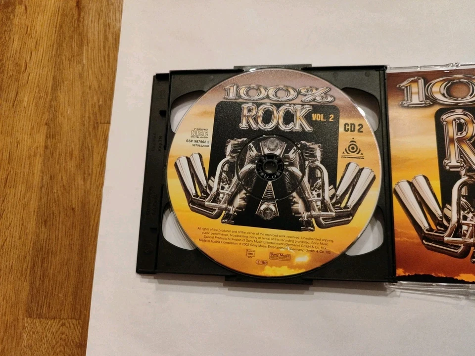 CD-BOX Santana, Toto, Black Sabbath, a.o. 100% Rock Vol. 2 Sony Music - Bild 3 von 4