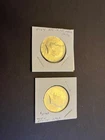 Lot of 2 1964 Philadelphia Kennedy Half Dollars