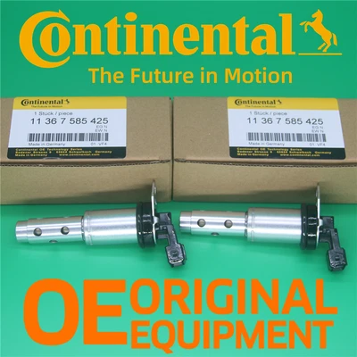 Set of 2 Variable Timing Control Valves Solenoid VVT for BMW 128i 328i X3 VANOS - Bild 1 von 4