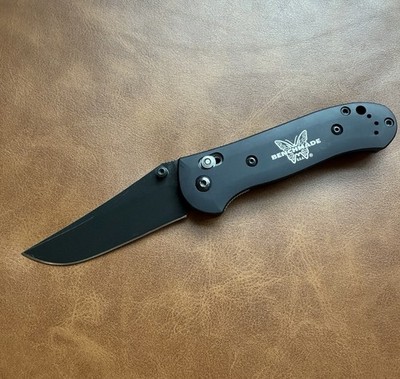 Vintage Benchmade 720 Mel Pardue AXIS Lock 154CM Black Blade LONG DISCONTINUED