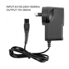 15V Shaver Charger Charging Power Adapter Cord Fit for Philips HQ8505 7000 AU