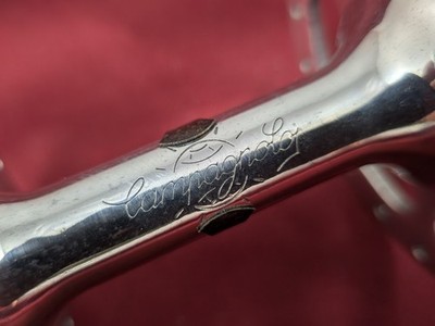 ビンテージ カンパニョーロ ハブ Campagnolo Record Hubs Vintage Campagnolo Record FRONT Hub 36h 100 High Flange QR Skewer