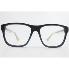 Robert Graham Black Clear Square Eyeglass Frames Knowledge Wisdom Truth 41779