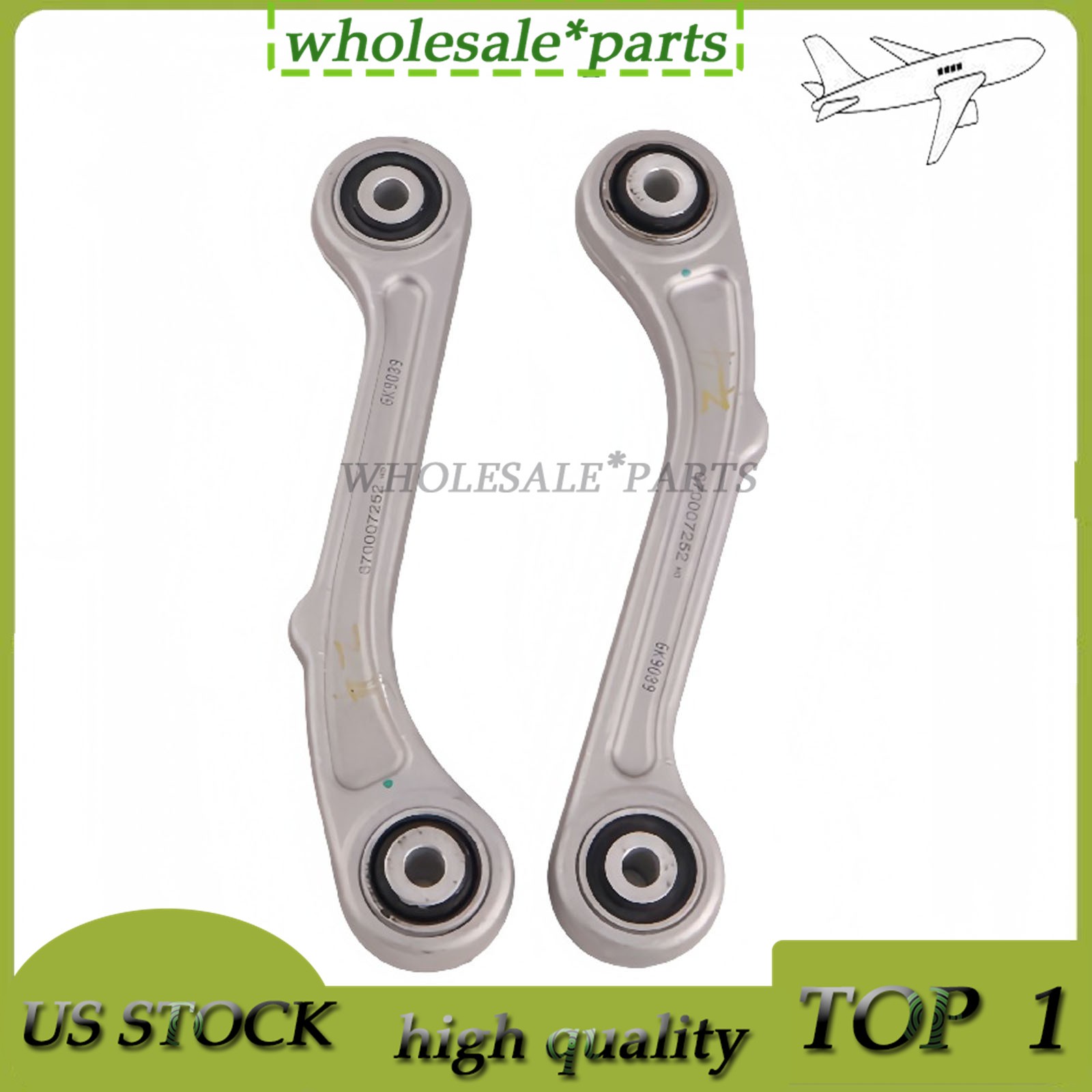 Fits Maserati Ghibli Quattroporte 14+ 2X Rear Upper/Lower Control Arms 670007252