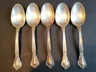 Gorham Sterling Silver Chantilly Spoons 7" Oval Dessert Soup 205 grams SET OF 5
