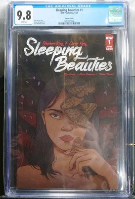 Sleeping Beauties #1 CGC 9.8 Jenn Woodall Cover B IDW 2020 Stephen King 