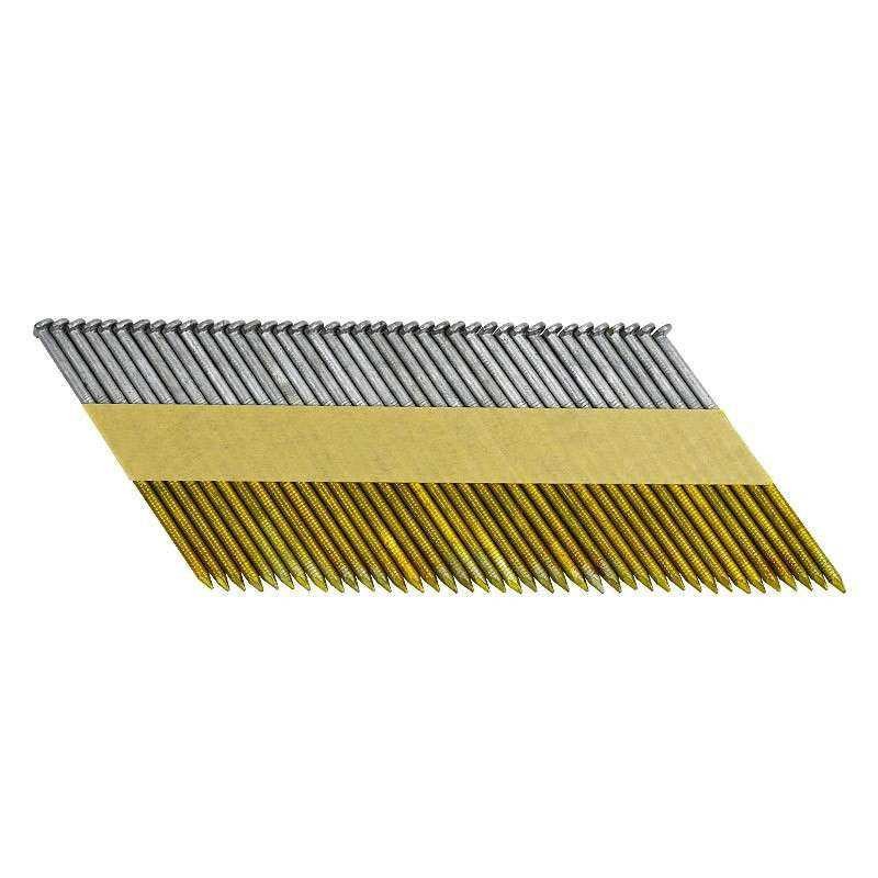 Pointes en bande 34° NORFIX clous annelés 50 mm anti-corrosion pour éviter la rouille