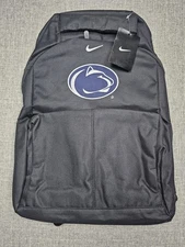 Penn State Nittany Lions Backpack One Size Black NCAA College Football Nike New