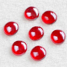 17-19mm Red Glass Pebbles Stone Nuggets Bead Gems Craft, Home D cor, Vase Filler