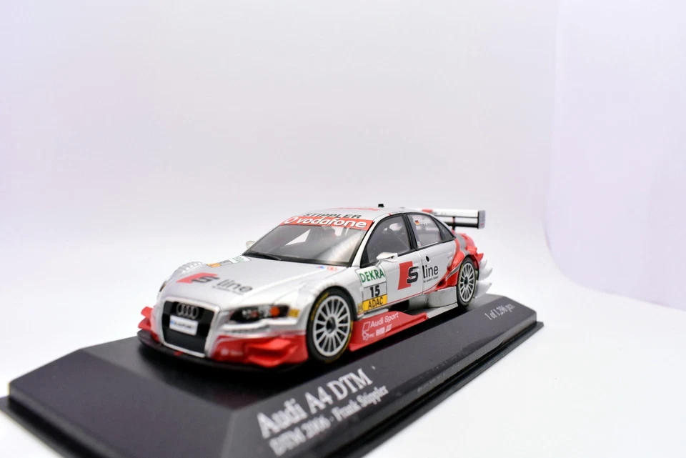 Modellino auto Audi A4 DTM Minichamps racing collection 1:43 diecast modellismo - Immagine 3 di 4