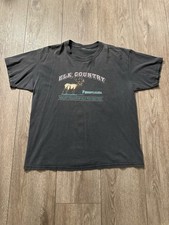 Vintage 90s Elk Country Pennsylvania Wildlife Graphic T Shirt Mens XL Faded