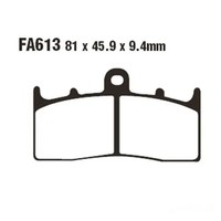 Bremsbelag BremsbeläGe EBC FA613HH Vorne FüR BMW K 1600 GT ABS Bj. 2011-2018