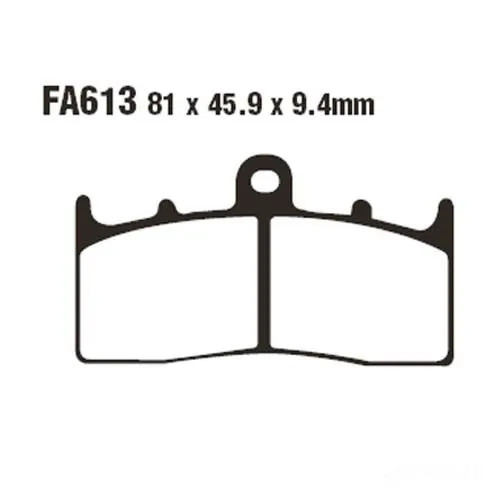 Bremsbelag BremsbeläGe EBC FA613HH Vorne FüR BMW K 1600 GT ABS Bj. 2011-2018-image