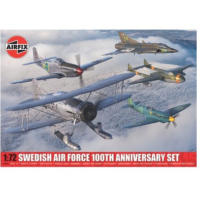Airfix Swedish Air Force 100th Anniversary 1:72 Modellbausatz A40004