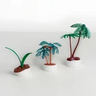 Marx 1970s 3-pc Trees Plants Terrain Prehistoric Dinosaur Play Set Vtg 4208 4209