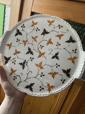 Jugendstil Spritzdekor Tortenplatte Durchmesser cm Art Deco Bauhaus Selten 30cm