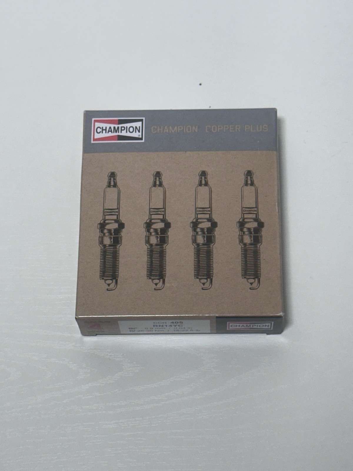 Champion Spark Plugs  RN14YC 4 Total