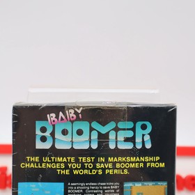 NES Nintendo Game BABY BOOMER -NEW & Factory Sealed with Authentic 3-Sided Seam!