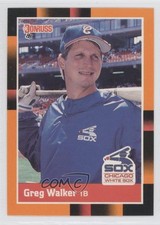 1988 Donruss Baseball's Best Box Set Greg Walker #193 0a1