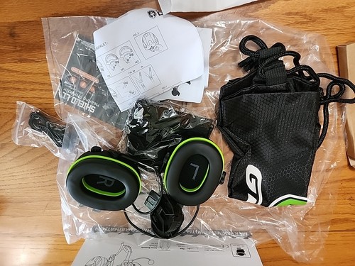 GREEN DEVIL Schutzhelm Schutzhelm mit Visier und Bluettoth Ohrenschützer belüftet (H) - Bild 12 von 16