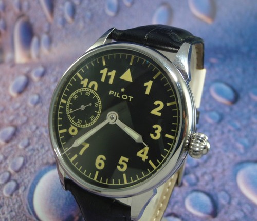 MOLNIYA Vintage USSR Excellent Watch Pilot Mechanical Serviced Visible Mechanis - Picture 3 of 10