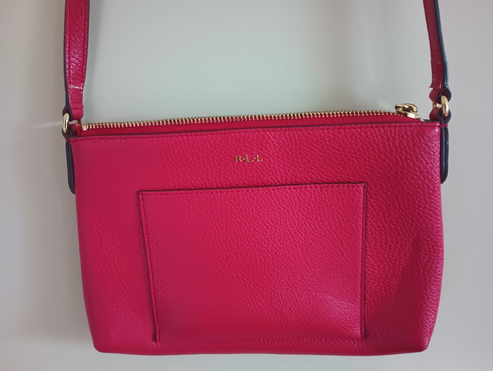 Ralph Lauren RLL Red Crossbody Bag Shoulder Purse